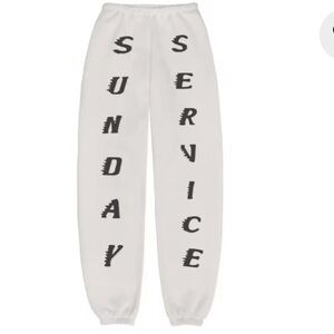 Kanye west x cactus plant flea market Sunday service sweatpants- bone